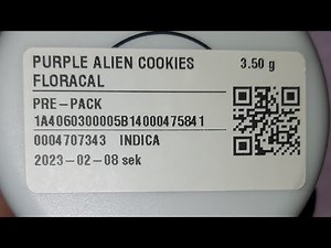 floracal farms purple alien cookies strain review