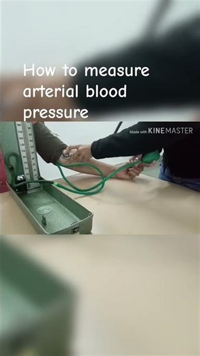 How to Measure Arterial Blood Pressure #physiology #clinical #trending