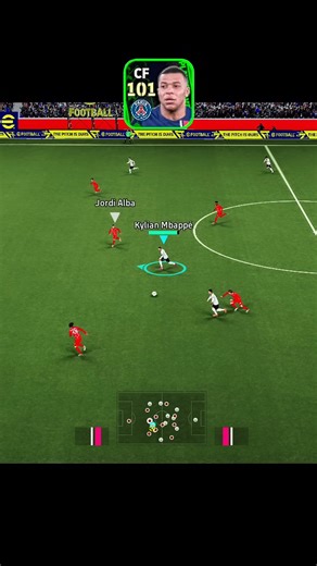 This potw Mbappe is cheat code #efootball #efootballmobile #pes #efootball2025 #shorts