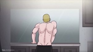 Animated muscle growth