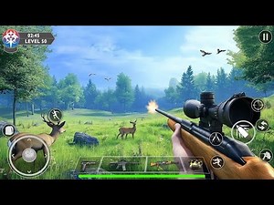 Deer Hunting FPS Sniper Games - Android Gameplay #1