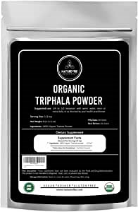 Naturevibe Botanicals Triphala Powder (8 Ounces) - Ayurvedic Formula for Detoxification & Rejuvenation - 100% Pure & Natural | Supports Immunity System