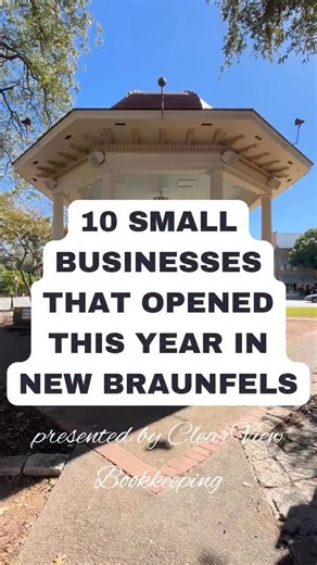 New Braunfels keeps growing, but what makes this place truly special are the small businesses pouring their heart into our community. 💛 Here are just 10 of the many incredible local spots that opened their doors this year — each one adding something new, fun, and uniquely New Braunfels. Show them some love today (and every day). And add some of your other favorites in the comments. This reel is presented by ClearView Bookkeeping, proudly supporting the small businesses that keep New Braunfels t