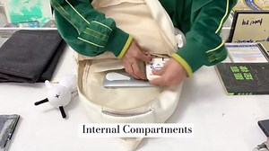 Student Backpack for Teen Girls Boys Preppy Elementary Middle School College Bookbags Cute Aesthetic Trendy Daypack (White)