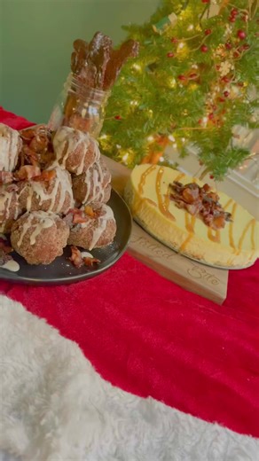 This Maple Bacon Apple Cider Donuts recipe from The Salted Bite comes...