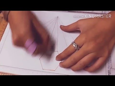 TRAZO DE PIRAMIDE HEXAGONAL