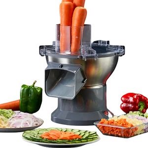 [Hot Item] Eggplant Shreder Machine Leafy Vegetable Slicer Cutting Machine Export Model Cucumber Cutting
