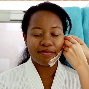 DIY Sheet Face Mask | Tasty Home