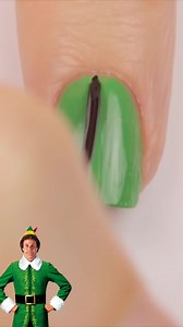 Christmas Elf Suit Nail Art #nailart | cutepolish