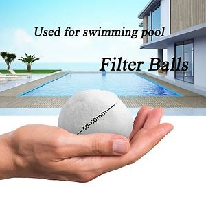 [Hot Item] Water Treatment Polyester Filter Ball Fiber Media Swimming Pool Accessories