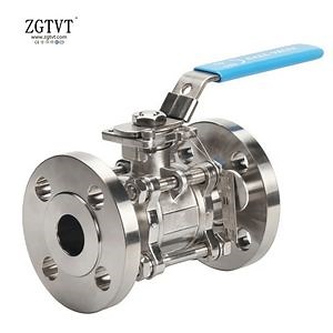 [Hot Item] ANSI 150lb Stainless Steel CF8/CF8m/CF3m Body Flange Ball Valve
