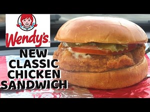 Wendy’s NEW Classic Chicken Sandwich Review