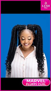 13K views · 484 reactions | We love a curly babe but we love her even more with the Marvel Fluffy Curl Crochet on! Not only is this look slaying this festive season but it is giving us bougie and we are here for it! We see you @magicdesigners_ke  Beauty begins with you! #LushHairKenya #Beautybeginswithyou #MarvelFluffyCurlCrochet #BeMoreLush | Lush Hair Kenya | Facebook