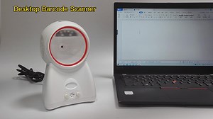 Handsfree Barcode Scanner USB Wired 1D 2D Continuous Scan Bar Code Reader for POS Store Supermarket