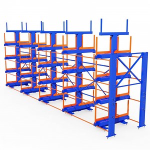 [Hot Item] Telescopic Flexible Cantilever Rack - Automatic Loading Unloading as/RS for Warehouse