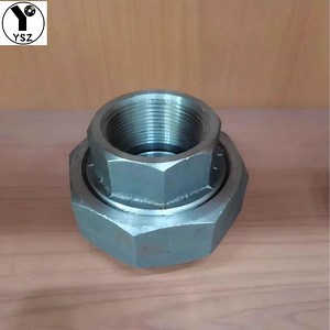 [Hot Item] High Pressure Forged Galvanized Pipe Fittings Mss Sp-83 A105 Class3000 Threaded Unions