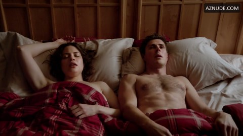 Conor Leslie Breasts Scene in Graves