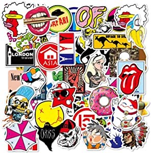 Cool Random Stickers 100 Packs for Water Bottles Waterproof Decal Vsco Vinyl Stickers Laptop Phone Scrapbook Stickers for Kids Girls Teens