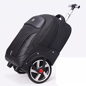 [Hot Item] Big Wheeled Trolley Rolling Luggage Capacity Waterproof Leisure Business Travel Laptop Computer Notebook Backpack Bag (CY3742)