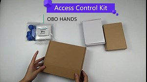 RFID Door Access Control System Keypad +NC Electric Drop Bolt Lock+Power Supply+Exit Button +10pcs Fobs/Cards