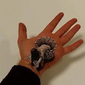 235K views · 1.9K reactions | Rad 3D #handpainting by Luca Luce @lucaluceartgallery_makeup ------------------------------------------------- www.illustratedmonthly.com digital books | vectors | fonts | art supplies | Illustrated Monthly | Facebook