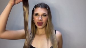 Easyouth Micro Ring Hair Extensions Human Hair Blonde Micro Bead Real Hair Extensions White Blonde 20 Inch 57g 50s Invisible Micro Loop Hair Extension Ease to Use Pre Bonded Hair Extension