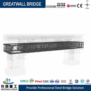 [Hot Item] Galvanized Panel Competitive Price Steel Structure Prefab Bailey Bridge Deck