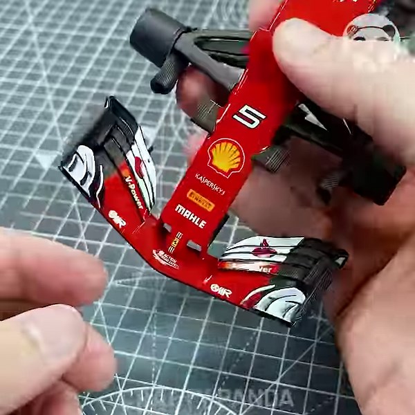 55K views · 226 reactions | Building a detailed Ferrari F1 racecar model Partner: autostrada macchina | Bored Panda | Facebook