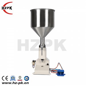 [Hot Item] Hzpk Semi Automatic Pneumatic Paste Filling Machine