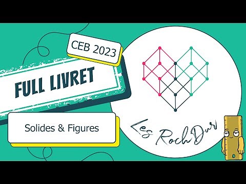 📐📏 Full livret Solides et Figures ✨ #ceb 2023 #math (questions 1 à 16) @LesRochDur