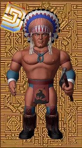 Coming in 1Q of 2025! Grapplers and Gimmicks Action Figures! 🔥💪 #tatanka #wrestling #actionfigures | Tatanka