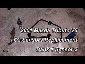 How to: 2001 Mazda Tribute v6 B1S2 O2 sensor replacement