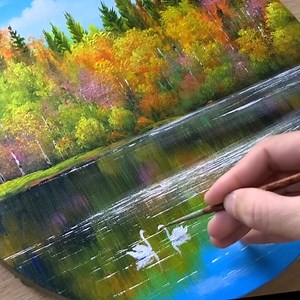 Acrylic / Lake Painting | Painting Skills