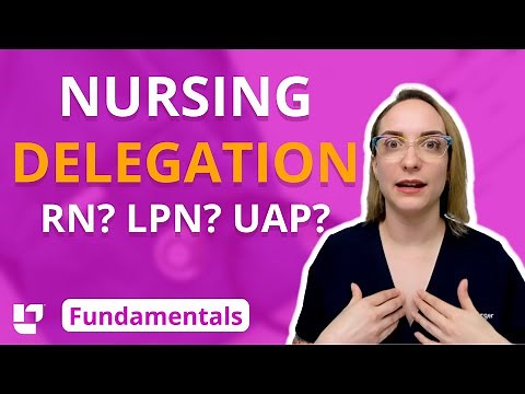 Delegation: leadership - Fundamentals ‪@LevelUpRN‬