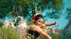 Traditional Dancer in Nature