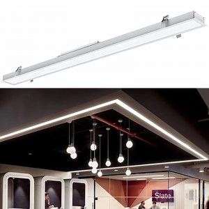 [Hot Item] 90*32mm 70mm Wide Ceiling Recessed LED Linear Lighting LED Aluminum Profile