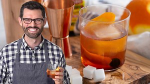 2.6K views · 48 reactions | A classic and delicious old fashioned cocktail! Recipe ✅: https://preppykitchen.com/old-fashioned/ | Preppy Kitchen | Facebook