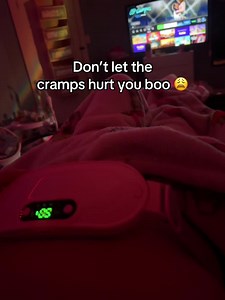 it vibrates too 😩 #fyp #viral #heatingpad #cramps #portable | heating pad