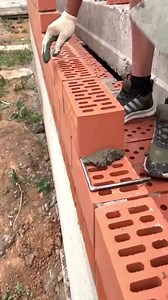 Great brick wall laying tips #construction #building #engineering #engineer #civilengineering #fyp #viral #reels #diy | VIP construction tips