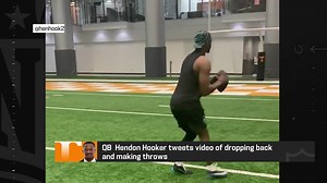 From @NFLTotalAccess: Wherever he ends up in the Draft, #Tennessee QB Hendon Hooker is primed to be ready for the season. He hit a big milestone yesterday. | Ian Rapoport
