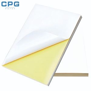 [Hot Item] Semi Glossy Gold Film Surface Paper Self-Adhesive Paper Sticker Label