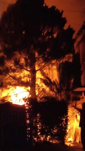 House Fire 🔥🏚️ Sparked By Garden EXPLOSION 💥 Epic 4K Footage 👩‍🚒 Firefighters Action Yorkshire UK 🇬🇧