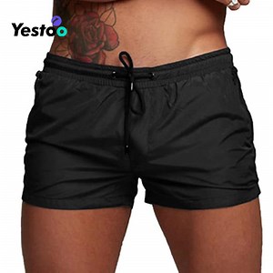 [Hot Item] Men's Swim Trunks Quick Dry Shorts Summer Swimwear Mens Sports Beach Mesh Lining