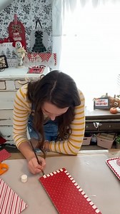 DIY Candy Cane Sign with a Vintage Twist | The Celebration Co.