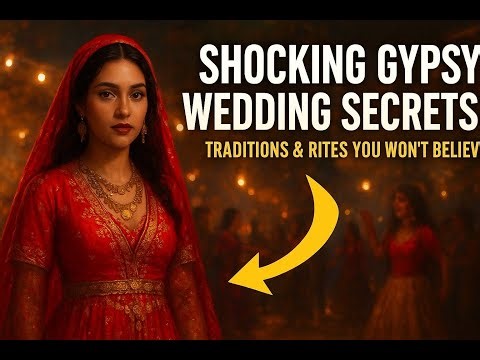 What Do Ancient Gypsy Bride Rituals Hide? Shocking Secrets!