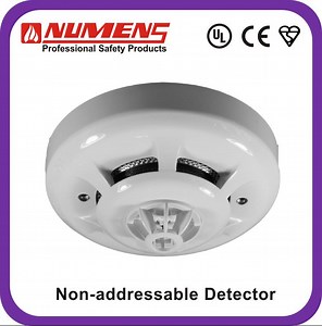 [Hot Item] 2-Wire, Conventional Smoke/Heat Detector with Remote LED, Smoke Alarm