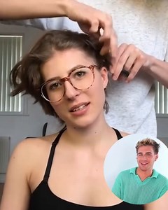99K views · 1.4K reactions | Long to Short Hair Transformation: You Go, Girl!  | Brad Mondo | Facebook