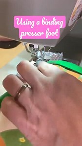 105K views · 971 reactions | Using a binding/bias tape presser foot...