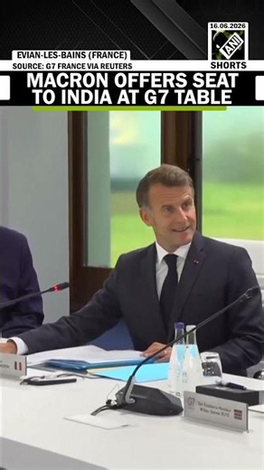 France’s Macron offers seat to India, Kenya, South Korea & Brazil at G7 Summit