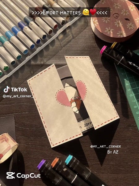 Creative Handmade Sorry Cards for Thoughtful Gifts